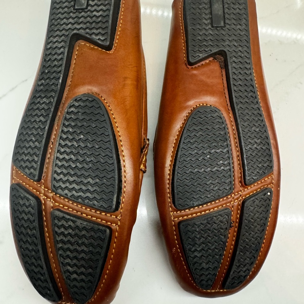 Stylish Tan / Brown Moccasins for Kids - Picture 2 of 6